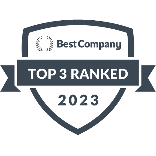 Top 3 Ranked Best Company 2023 logo