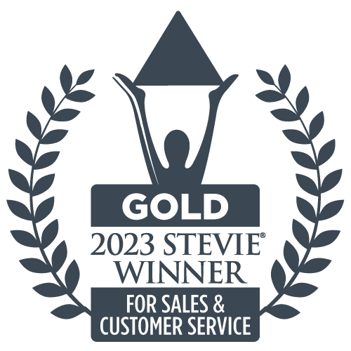 Gold Stevie Winner 2023 logo